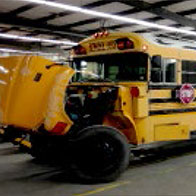 US Bluebird bus image