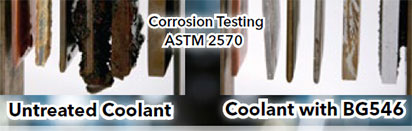 Corrosion testing using BG 546 image